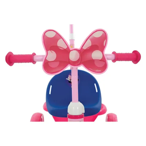 Triciclo per Bambini con Maniglia Regolabile Minnie Disney Ruote EVA