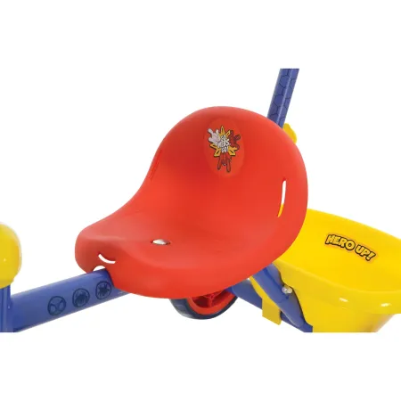 Triciclo per Bambini con Maniglia Regolabile Spiderman Ruote EVA