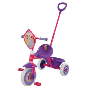 Triciclo Bambini con Maniglia Regolabile Principesse Disney Ruote EVA