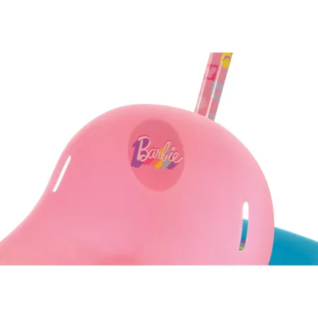 Triciclo Bambini con Maniglia Regolabile Removibile Barbie Ruote EVA