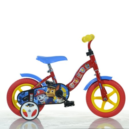 Bicicletta per Bambini 10 Pollici Paw Patrol con Rotelle 2 3 4 anni Bici Bimbo