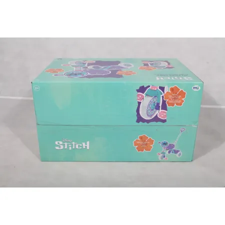Triciclo per Bambini con Maniglia Regolabile Stitch Disney Ruote EVA
