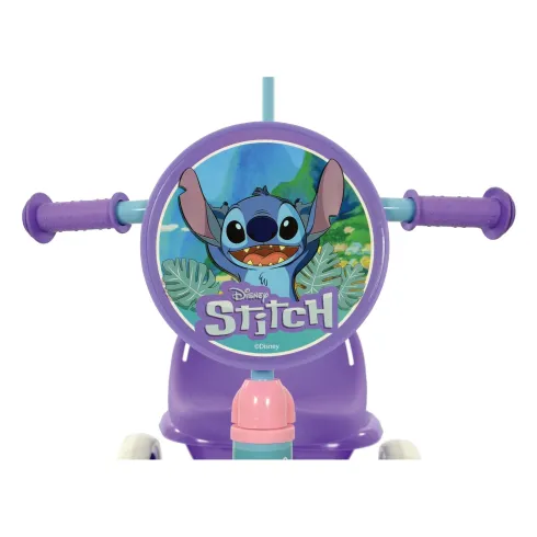 Triciclo per Bambini con Maniglia Regolabile Stitch Disney Ruote EVA
