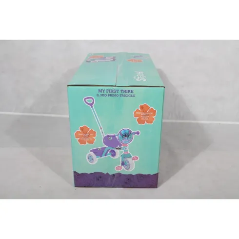 Triciclo per Bambini con Maniglia Regolabile Stitch Disney Ruote EVA