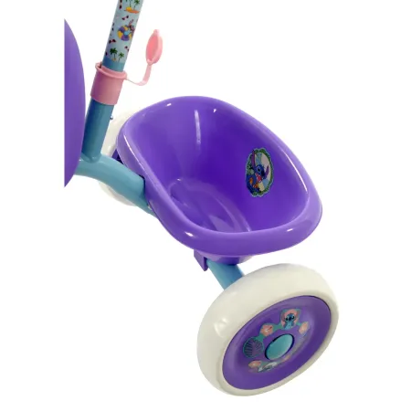 Triciclo per Bambini con Maniglia Regolabile Stitch Disney Ruote EVA
