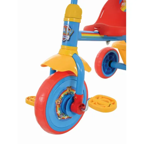 Triciclo per Bambini con Maniglia Regolabile Paw Patrol Ruote EVA