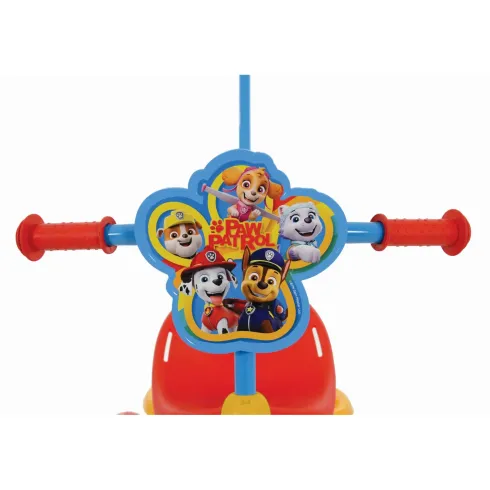 Triciclo per Bambini con Maniglia Regolabile Paw Patrol Ruote EVA