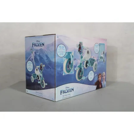 Triciclo per Bambini con Maniglia Regolabile Frozen Disney Ruote EVA