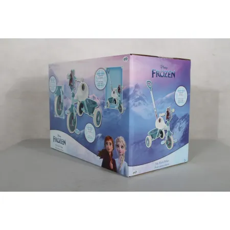 Triciclo per Bambini con Maniglia Regolabile Frozen Disney Ruote EVA