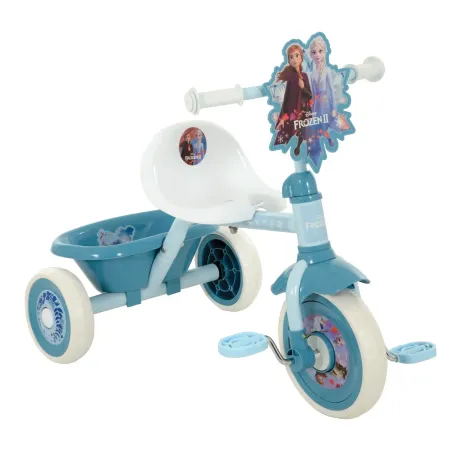 Triciclo per Bambini con Maniglia Regolabile Frozen Disney Ruote EVA