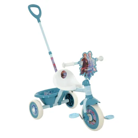 Triciclo per Bambini con Maniglia Regolabile Frozen Disney Ruote EVA