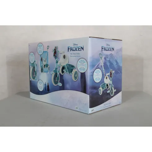 Triciclo per Bambini con Maniglia Regolabile Frozen Disney Ruote EVA
