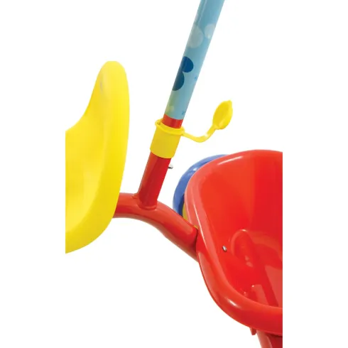 Triciclo per Bambini Maniglia Regolabile Topolino Disney Ruote EVA