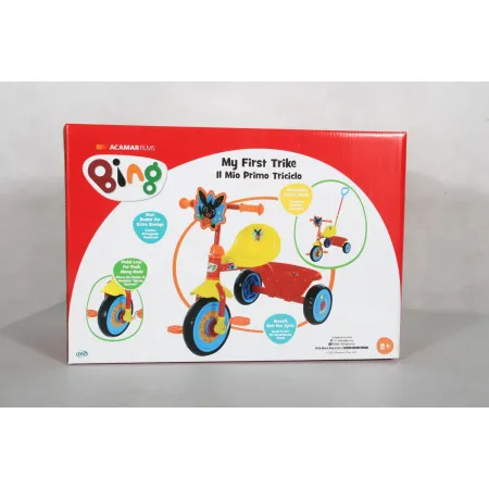 Triciclo per Bambini Maniglia Regolabile Removibile Bing Ruote EVA