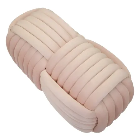 Pouf Panca Velluto Rosa Rettangolare Elegante Salotto Camera da Letto