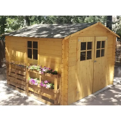 Casetta in Legno Ricovero Ripostiglio Attrezzi Rimessa Box Capanno da Giardino