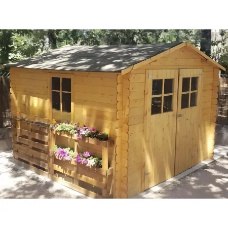 Casetta in Legno Ricovero Ripostiglio Attrezzi Rimessa Box Capanno da Giardino
