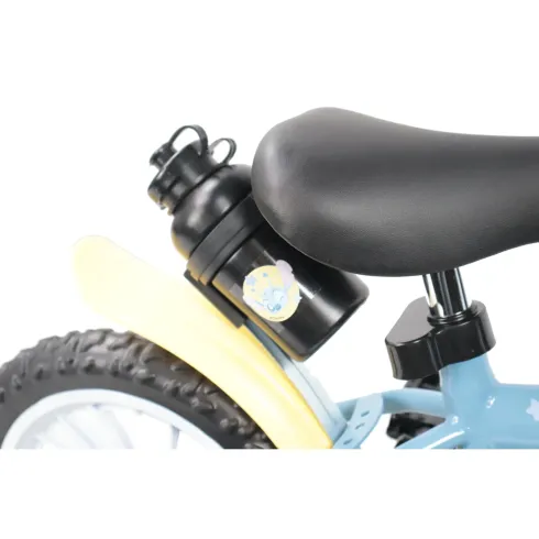 Bicicletta per Bambini 12" Stitch Disney Rotelle Removibili Acciaio