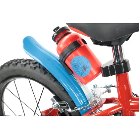 Bicicletta per Bambini Spiderman Marvel 16" Rosso Rotelle Removibili