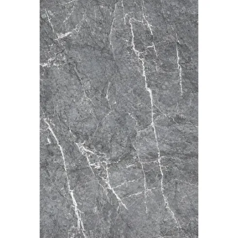 Set 6 Pannelli Decorativi Effetto Marmo Grigio PVC 120x60 Rivestimento