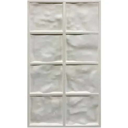 Set 10 Pannelli Isolanti Effetto Pietra 3D Grigio Cemento 120x60 PU