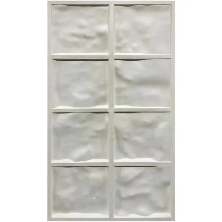 Set 10 Pannelli Isolanti Effetto Pietra 3D Grigio Cemento 120x60 PU