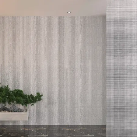 Set 12 Pannelli Isolanti Effetto Pietra Graffiata 3D 120x60 Bianco PU