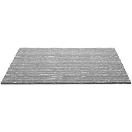 Set 12 Pannelli Isolanti Effetto Pietra Graffiata 3D 120x60 Bianco PU