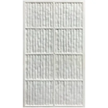 Set 12 Pannelli Isolanti Effetto Pietra Graffiata 3D 120x60 Bianco PU