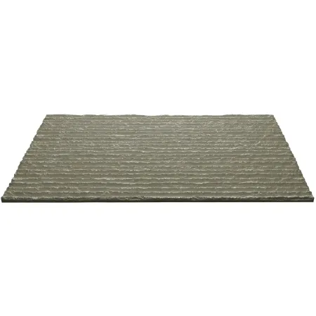 Set 12 Pannelli Isolanti Effetto Pietra Graffiata 3D 120x60 Grigio PU
