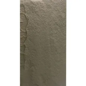 Set 10 Pannelli Isolanti Effetto Pietra 3D Grigio Scuro 120x60 in PU