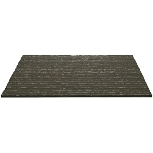 Set 12 Pannelli Isolanti Effetto Pietra Graffiata 3D 120x60 Ossidiana PU