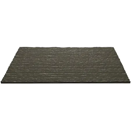 Set 12 Pannelli Isolanti Effetto Pietra Graffiata 3D 120x60 Ossidiana PU