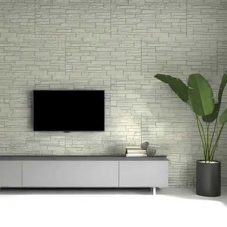 Set 12 Pannelli Isolanti Effetto Pietra Mattoni 3D 120x60 Tortora PU