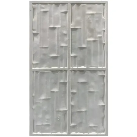 Set 12 Pannelli Isolanti Effetto Mattoni 3D 120x60 Grigio Ardesia PU