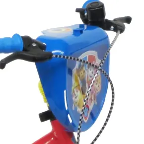 Bicicletta Bambini 16" Paw Patrol Rosso Rotelle Removibili Borraccia 2