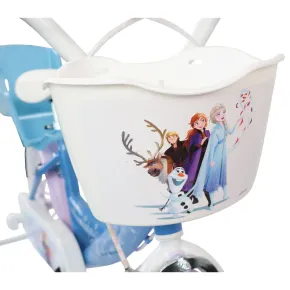 Bicicletta per Bambini 16" Frozen Disney Azzurro Cestino Portabambola 2