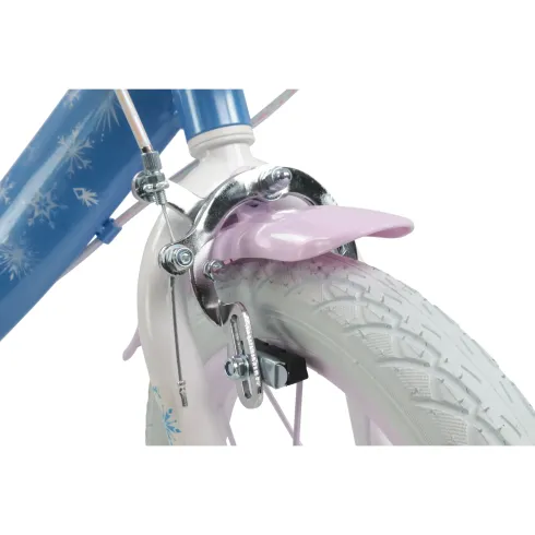 Bicicletta per Bambini 14" Frozen Disney Azzurro Cestino Portabambola