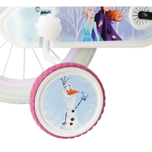 Bicicletta per Bambini 14" Frozen Disney Azzurro Cestino Portabambola