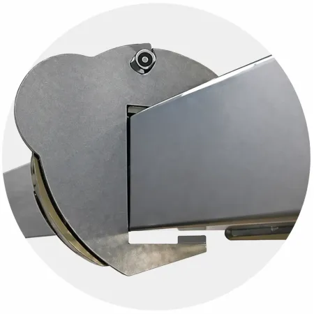 Piano Lavoro con Botola 62x120 cm per Trabattello Ponteggio in Acciaio