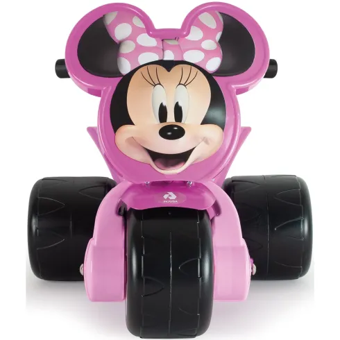Triciclo Elettrico per Bambini 6V Minnie Disney Rosa Caricabatterie
