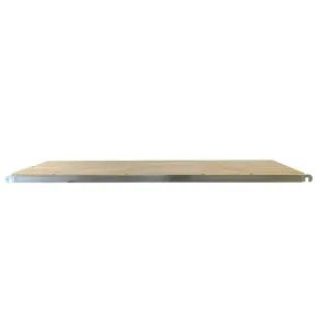 Trabattello Ponteggio Acciaio 160x80 cm Mezzopiano Ruote Lavoro 510 cm 2