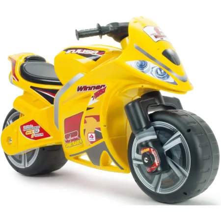 Moto Cavalcabile per Bambini Giallo Scooter XL Sportivo Winner