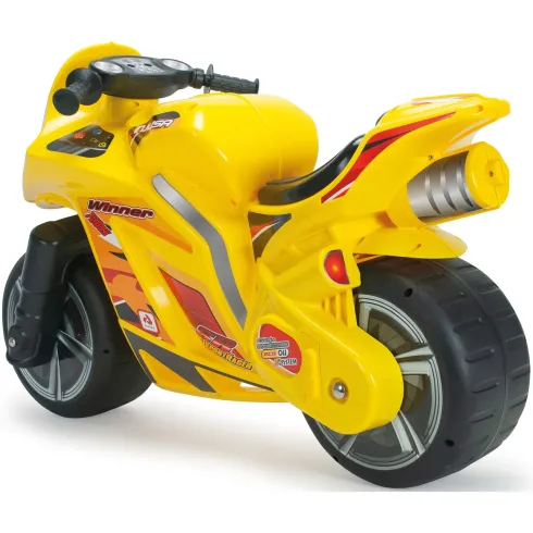 Moto Cavalcabile per Bambini Giallo Scooter XL Sportivo Winner