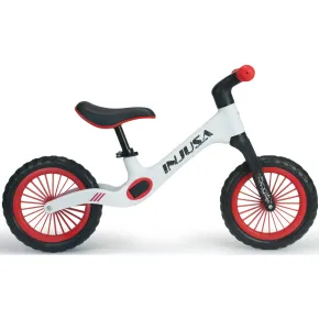Bicicletta Bambini Senza Pedali Bianco Balance Bike Sella Regolabile 2