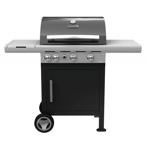 Barbecue a Gas con Pietra Lavica BBQ Coperchio Bruciatori da Giardino Balcone