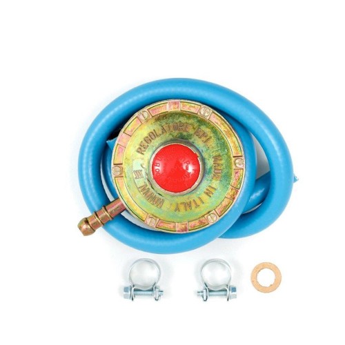 Regolatore di Pressione Gas Riduttore per Bombola Stufa Barbecue Fungo Tubo 120