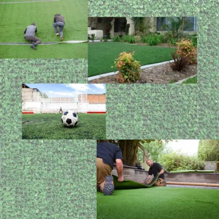 Tappeto Erba Sintetica 10 mm Verde Rotolo 1x25 m Drenante 25 mq