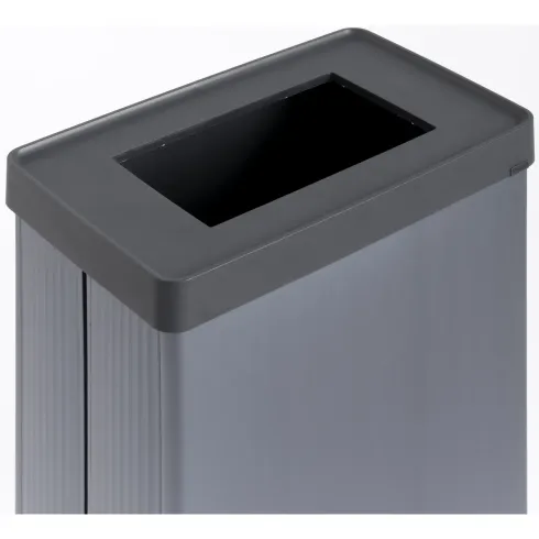 Pattumiera Keter 54L Blu Perlato Differenziata Materiale Riciclato