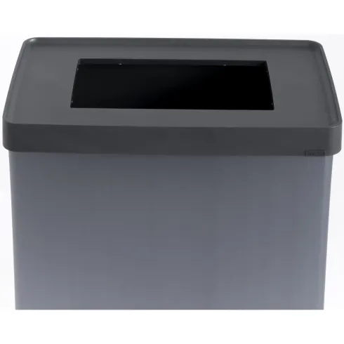 Pattumiera Keter 54L Blu Perlato Differenziata Materiale Riciclato